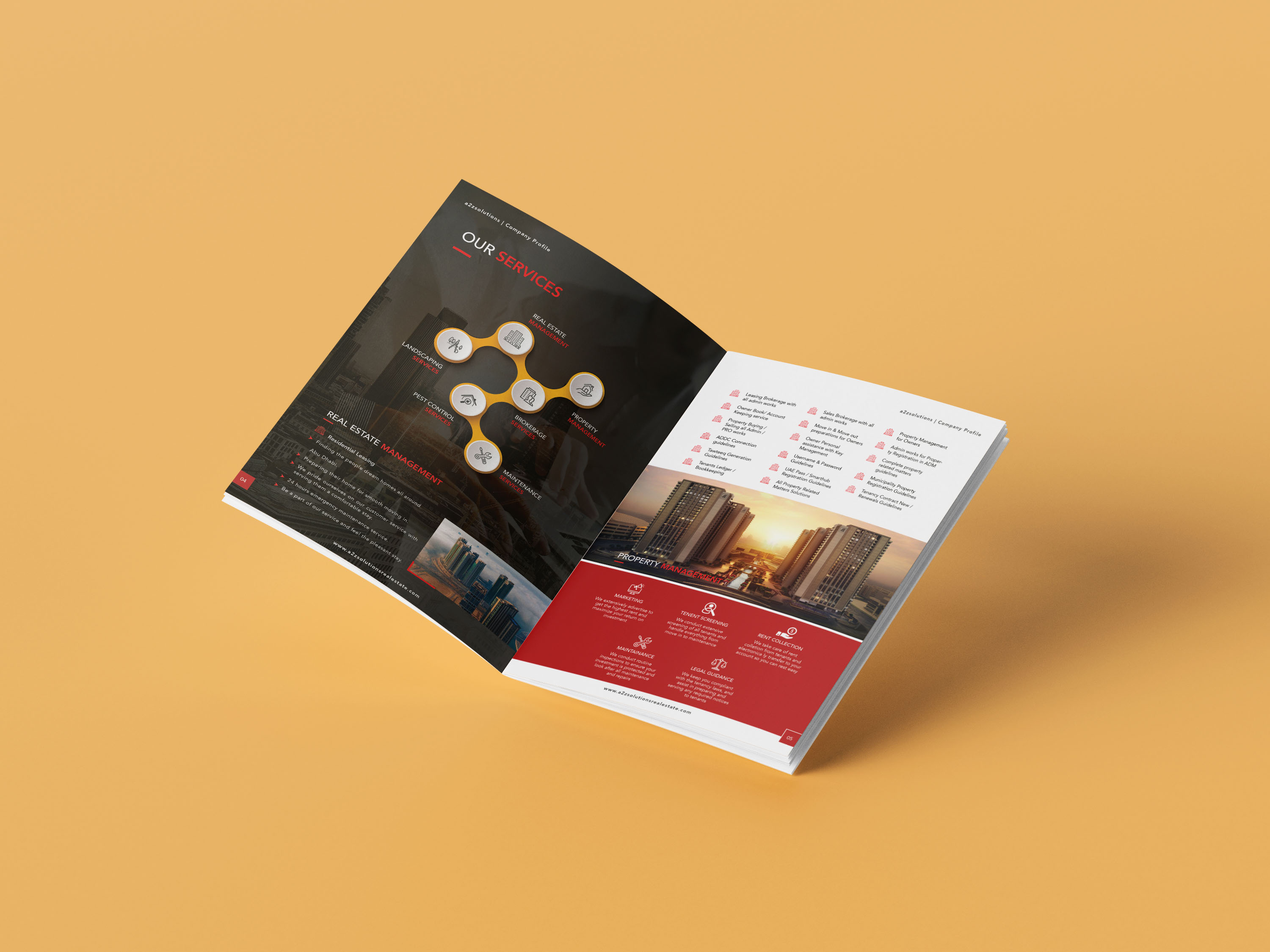 Grafiqberry A2Z Real Estate Profile design