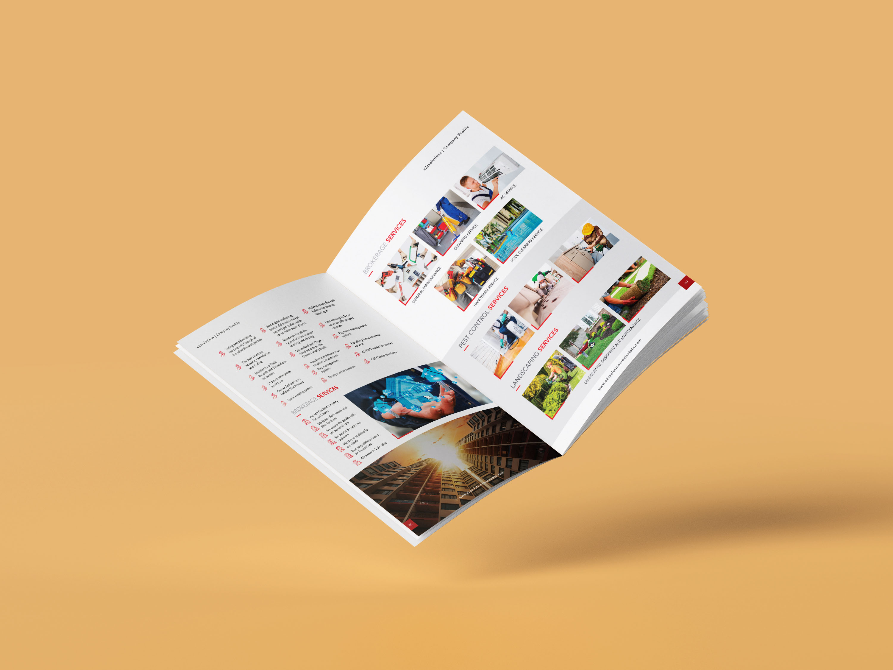 Grafiqberry A2Z Real Estate Profile design