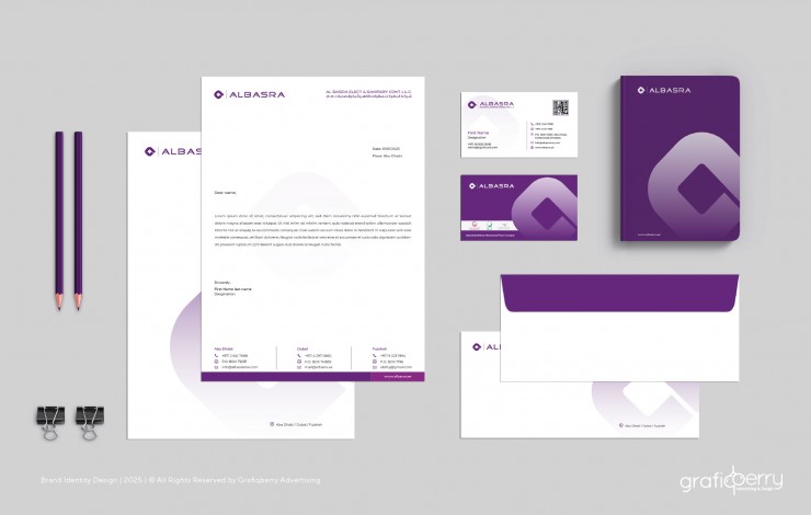 Al Basra branding