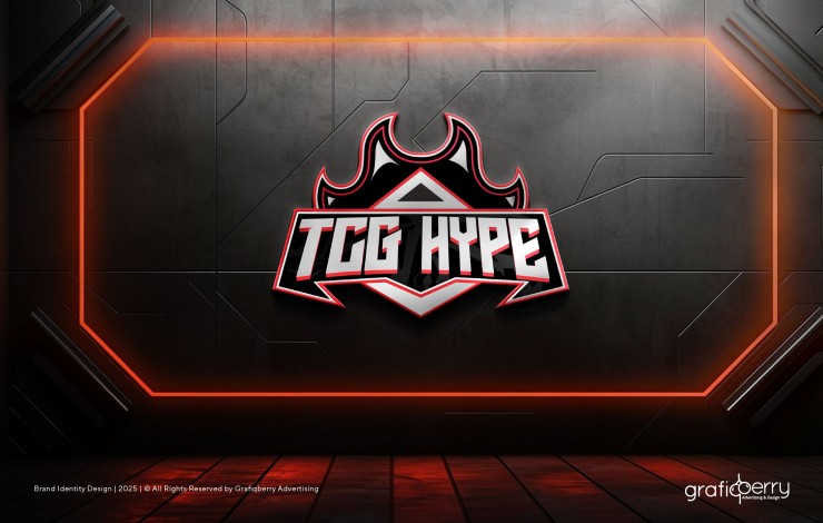 TCG Hype logo & branding