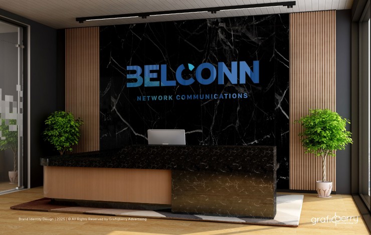 Belconn logo & branding