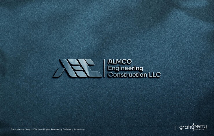 ALMCO Engg. logo design