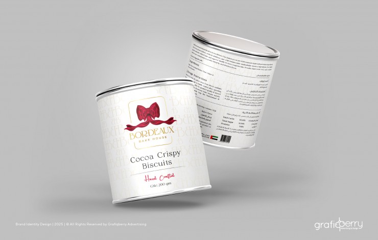 Bordeaux- Bake House logo & package design